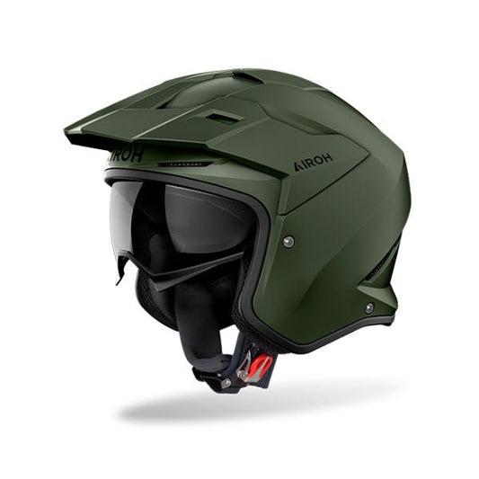 Casco Airoh Kombakt Color Military Green Matt - Moto Adventure