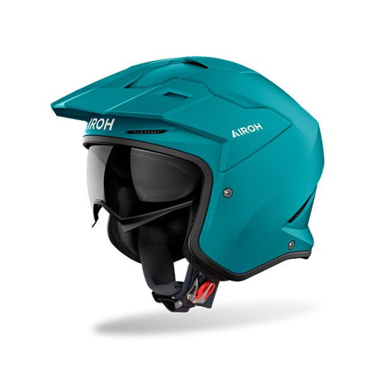 Casco Airoh Kombakt Color Petrol Green Matt - Moto Adventure