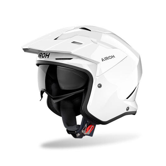 Casco Airoh Kombakt Color White Gloss - Moto Adventure