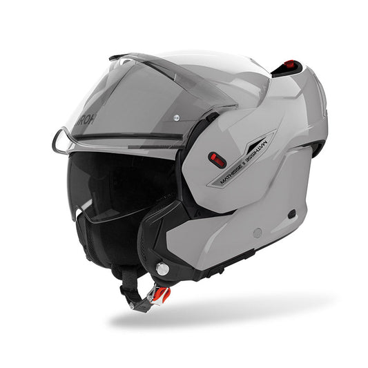 Casco Airoh Mathisse 2 Color Cement Grey Gloss - Moto Adventure