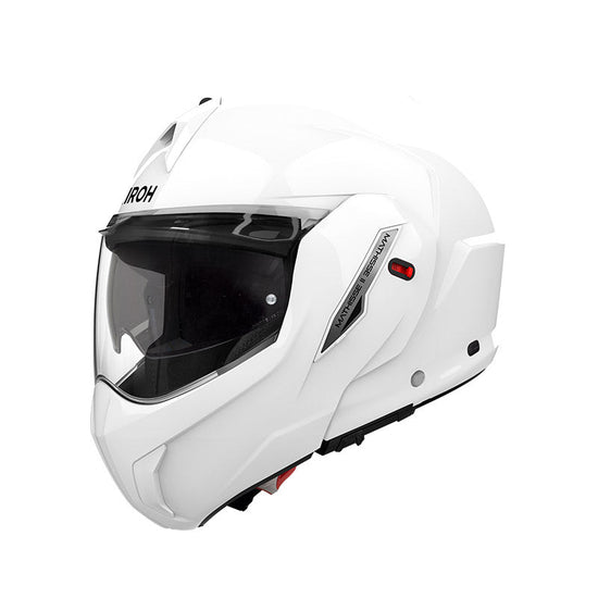 Casco Airoh Mathisse 2 Color White Gloss - Moto Adventure