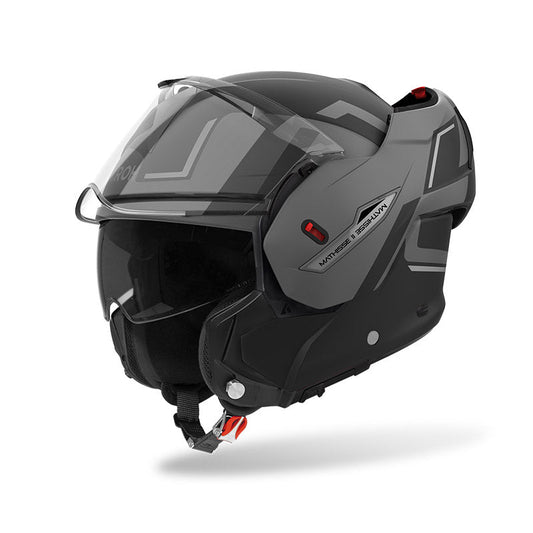 Casco Airoh Mathisse 2 Genius Grey Matt - Moto Adventure