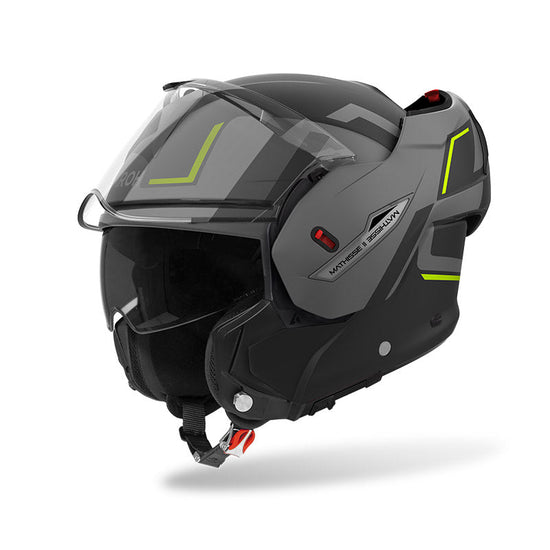 Casco Airoh Mathisse 2 Genius Yellow Matt - Moto Adventure