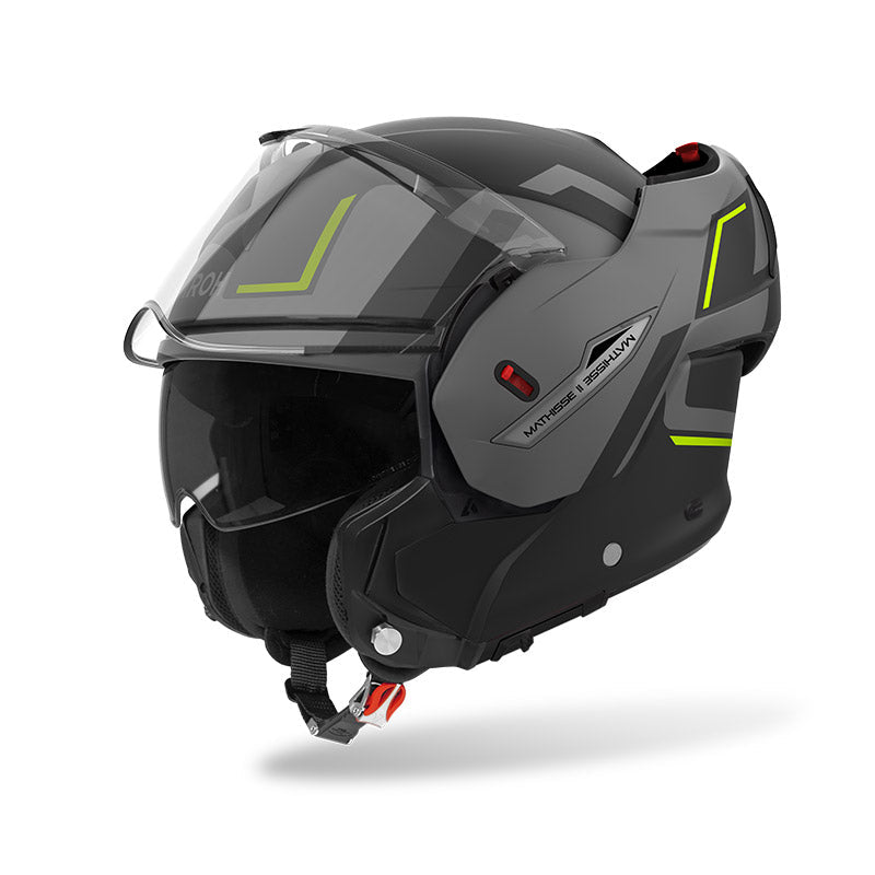Casco Airoh Mathisse 2 Genius Yellow Matt - Moto Adventure