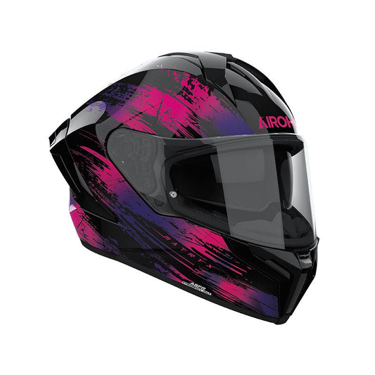 Casco Airoh Matryx Reflex Violet Gloss - Moto Adventure