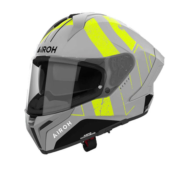 Casco Airoh Matryx Scope Yellow Matt - Moto Adventure