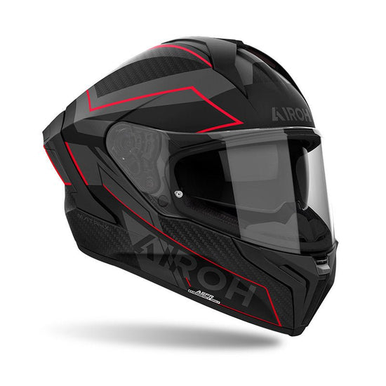 Casco Airoh Matryx Sentinel Red Matt - Moto Adventure