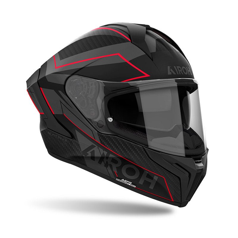 Casco Airoh Matryx Sentinel Red Matt - Moto Adventure