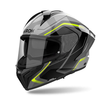 Casco Airoh Matryx Wide Yellow Gloss - Moto Adventure