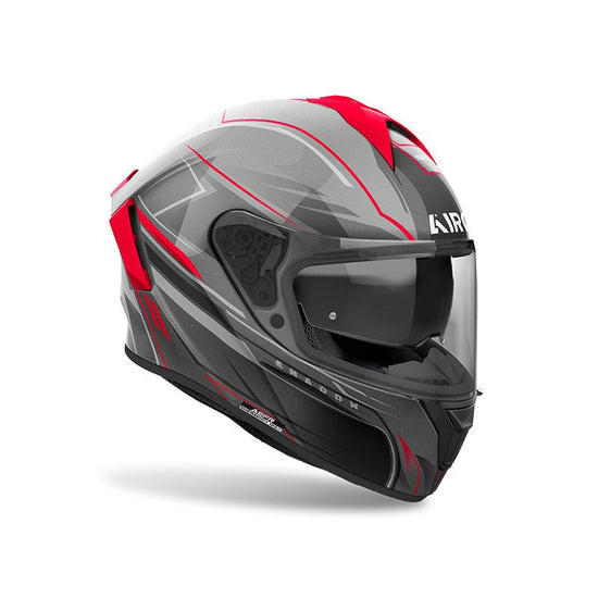 Casco Airoh Spark 2 Shadow Red Gloss - Moto Adventure