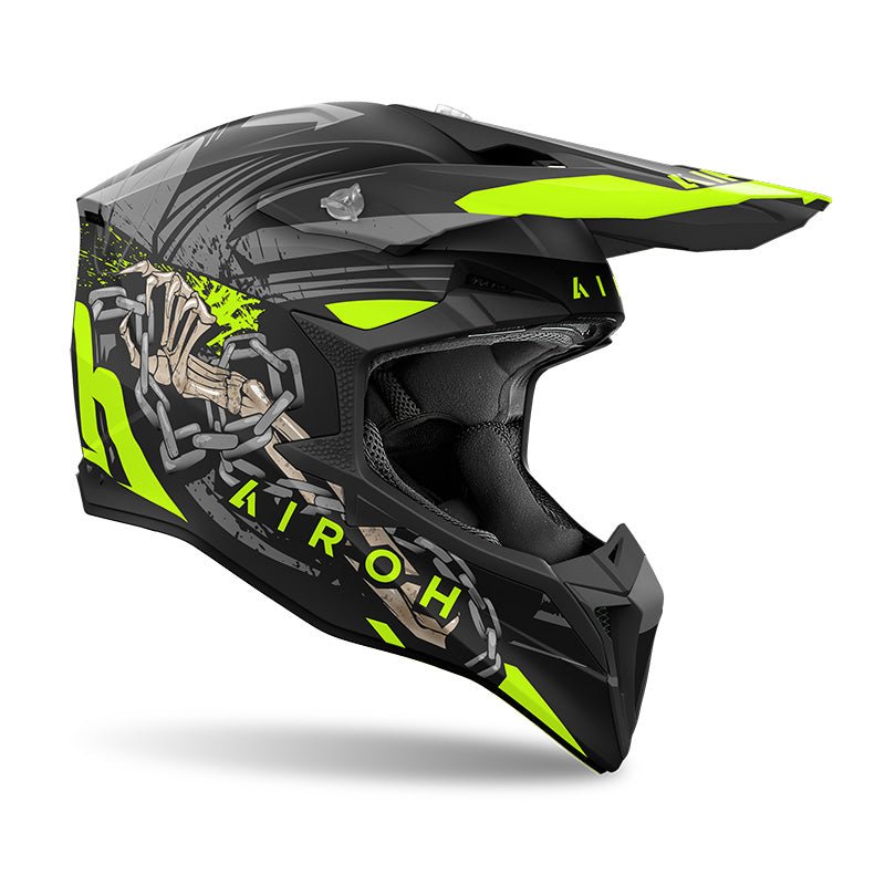 Casco Airoh Wraaap Darkness Matt - Moto Adventure