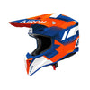 Casco Airoh Wraaap Vision Orange/Blue Gloss - Moto Adventure