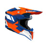 Casco Airoh Wraaap Vision Orange/Blue Gloss - Moto Adventure