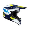 Casco Airoh Wraaap Vision Yellow/Blue Gloss - Moto Adventure