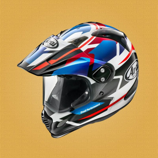 Casco Arai Tour X - 4 Depart blu metallic - Moto Adventure