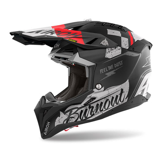 Casco cross Airoh Aviator 3 Burnout opaco - Moto Adventure