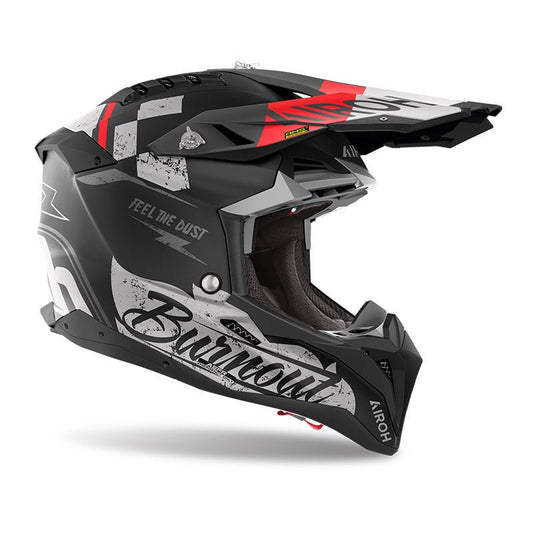 Casco cross Airoh Aviator 3 Burnout opaco - Moto Adventure