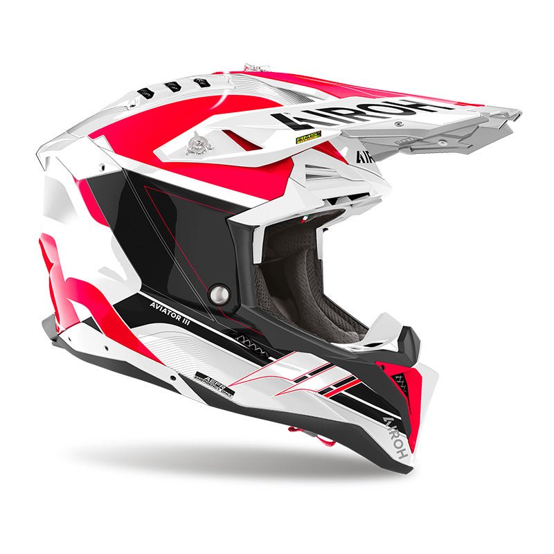 Casco cross enduro Airoh Aviator 3 Saber - Moto Adventure