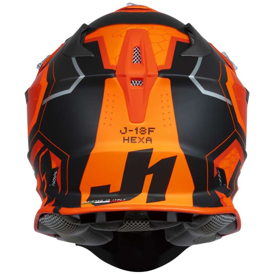 Casco Cross Enduro Just1 J18 HEXA - Moto Adventure