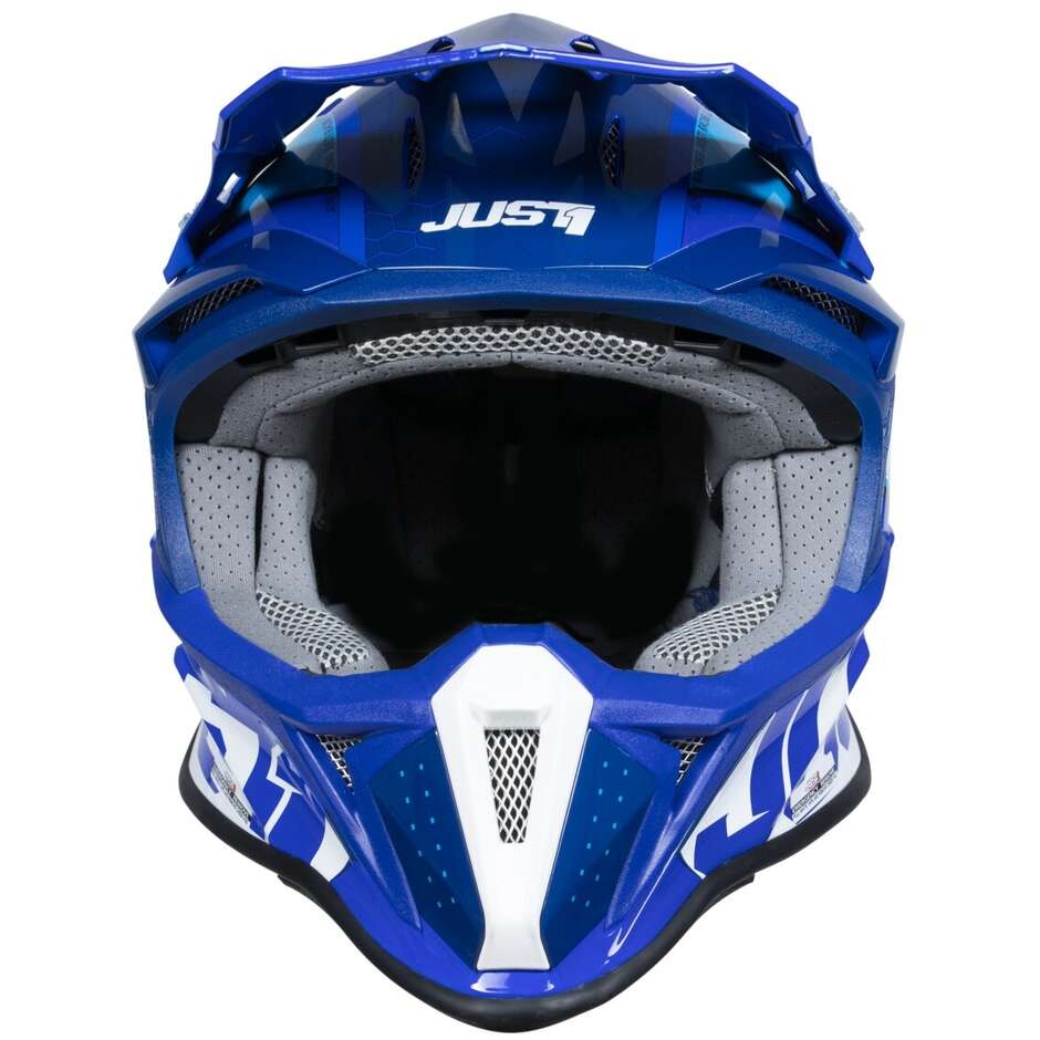 Casco Cross Enduro Just1 J18 HEXA - Moto Adventure