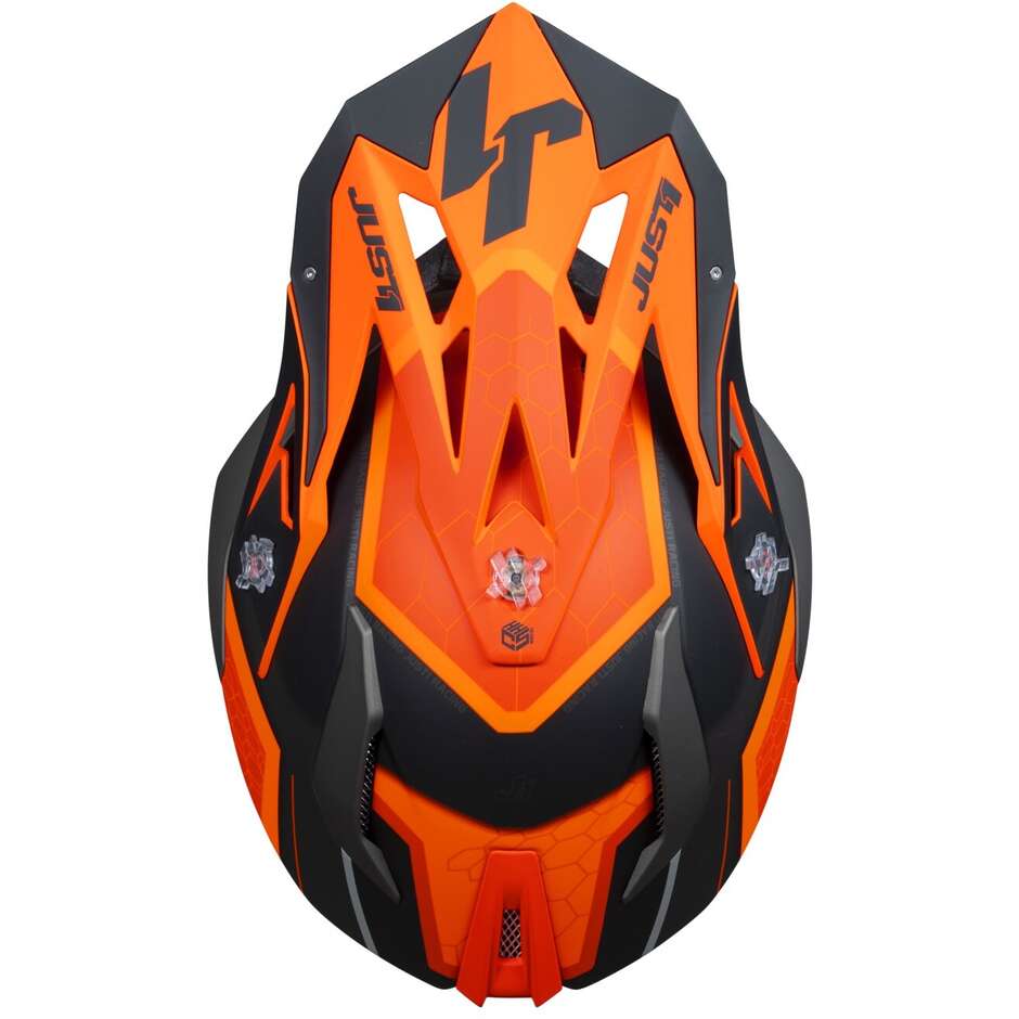 Casco Cross Enduro Just1 J18 HEXA - Moto Adventure