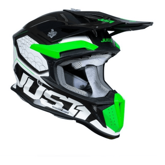 Casco Cross Enduro Just1 J18 HEXA - Moto Adventure
