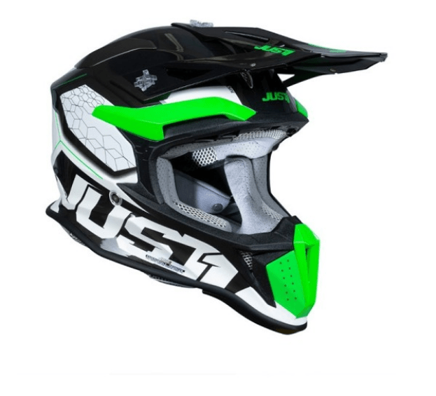 Casco Cross Enduro Just1 J18 HEXA - Moto Adventure