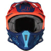 Casco cross enduro Just1 J18 Mips Vertigo arancio blu - Moto Adventure