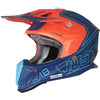 Casco cross enduro Just1 J18 Mips Vertigo arancio blu - Moto Adventure