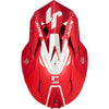 Casco cross Just1 J18 Mips Pulsar in fibra bianco rosso opaco - Moto Adventure