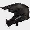 Casco cross LS2 MX708 Fast II nero opaco - Moto Adventure