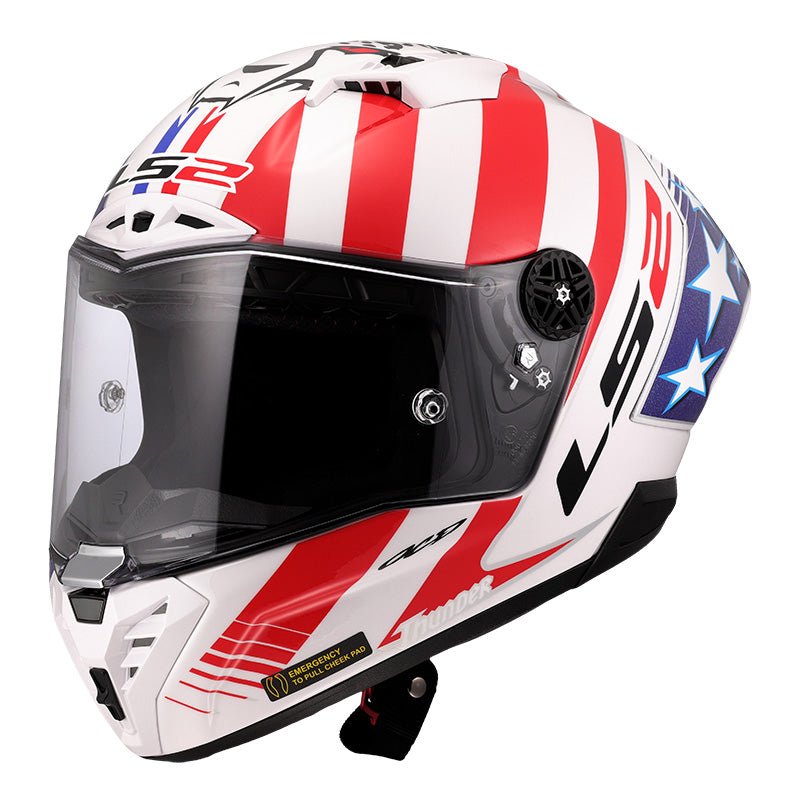 Casco integrale LS2 FF805 Thunder Gp Aero - Moto Adventure