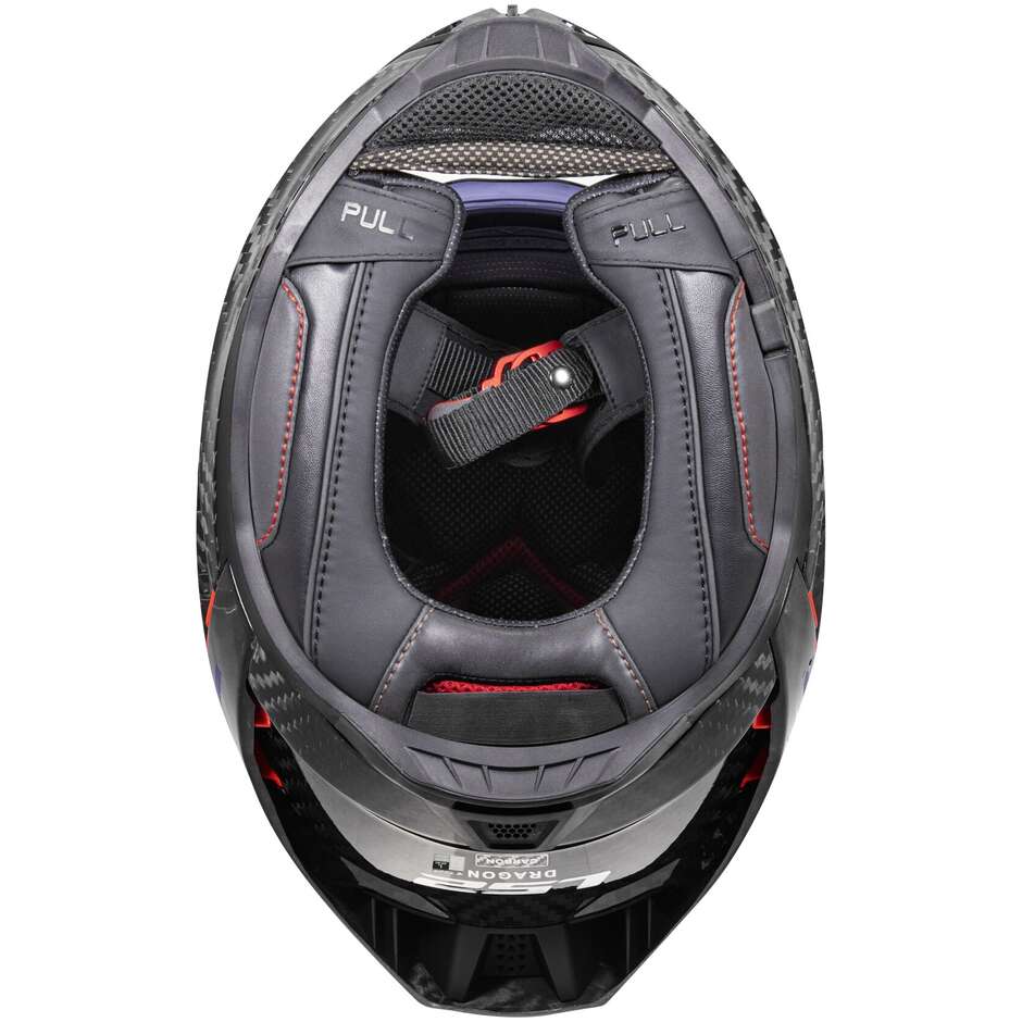 Casco integrale LS2 FF807 Dragon Carbon Nero opaco - Moto Adventure