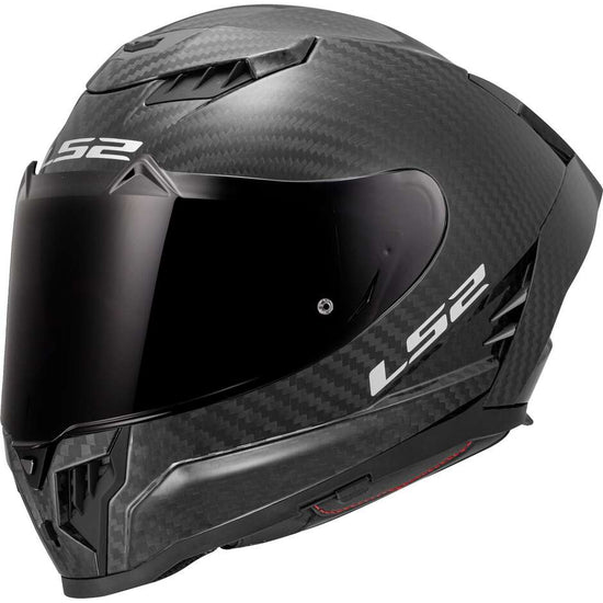 Casco integrale LS2 FF807 Dragon Carbon Nero opaco - Moto Adventure
