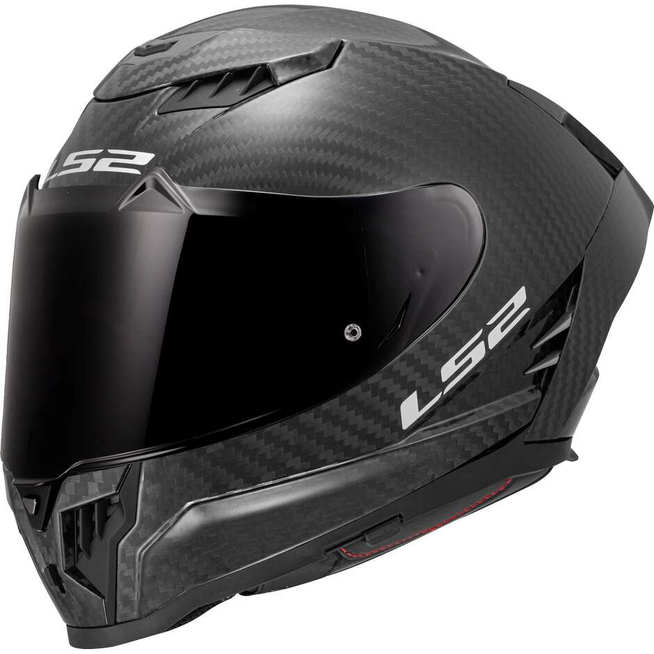 Casco integrale LS2 FF807 Dragon Carbon Nero opaco - Moto Adventure