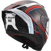 Casco integrale LS2 FF807 Dragon Carbon SUBIC Bianco Blu Rosso - Moto Adventure