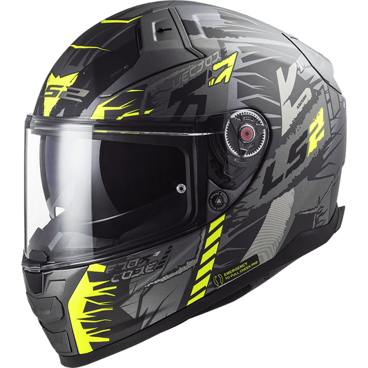 Casco integrale LS2 FF811 VECTOR II Fibra ECE2206 - Moto Adventure