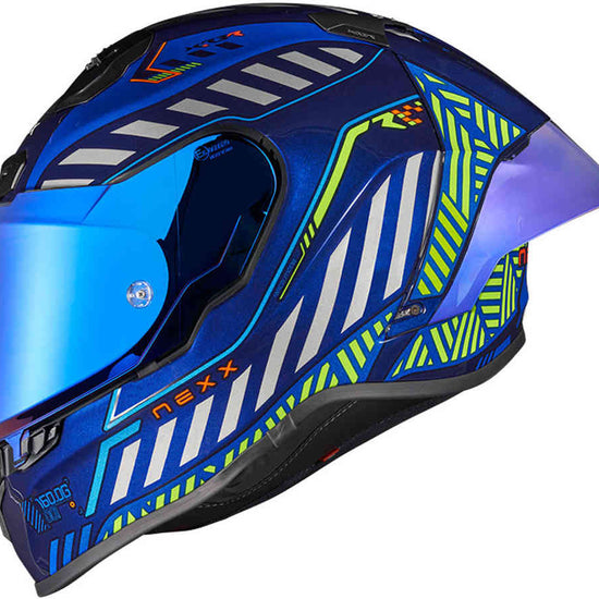 Casco integrale NEXX X.R3R Out Brake Indigo Blu - Moto Adventure