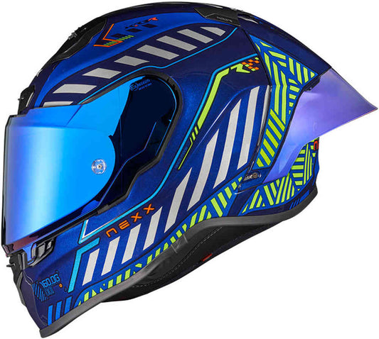 Casco integrale NEXX X.R3R Out Brake Indigo Blu - Moto Adventure