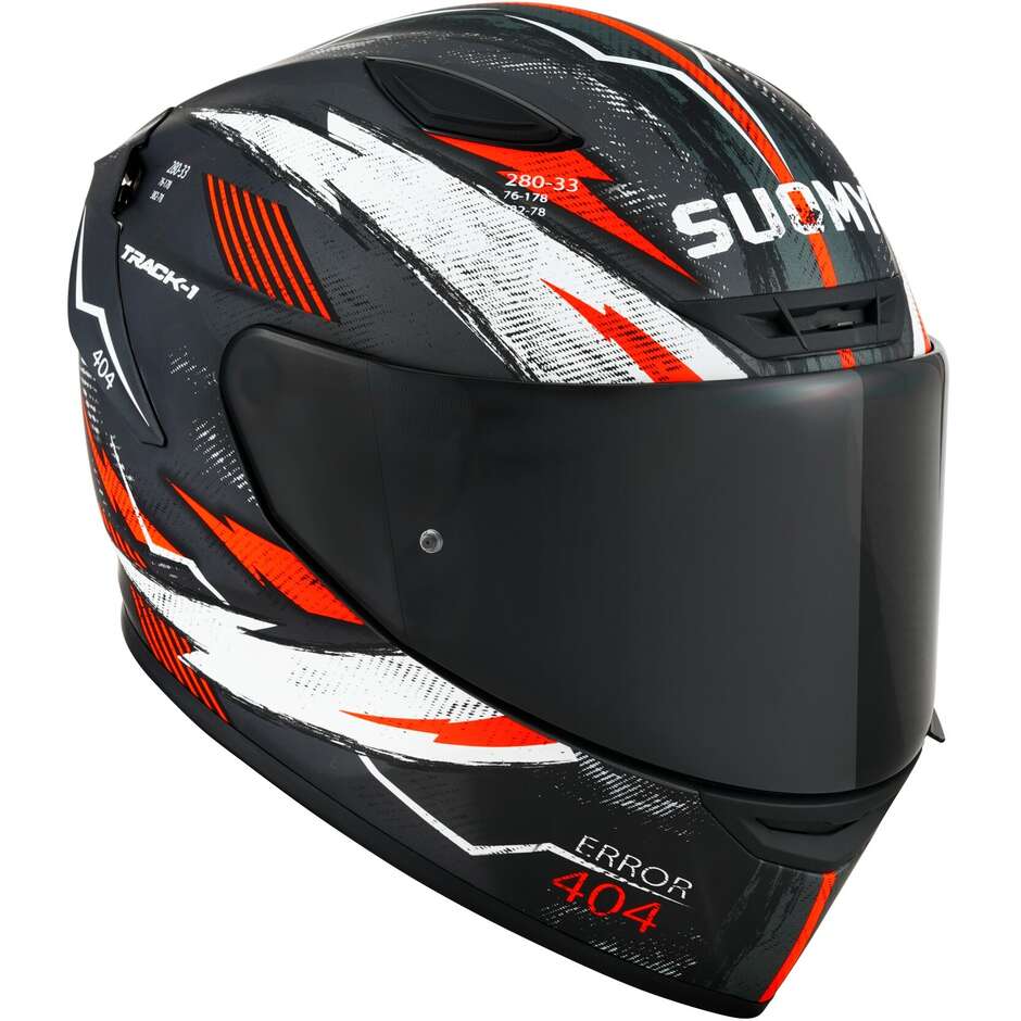 Casco Integrale Suomy TRACK - 1 404 Opaco Antracite - Moto Adventure