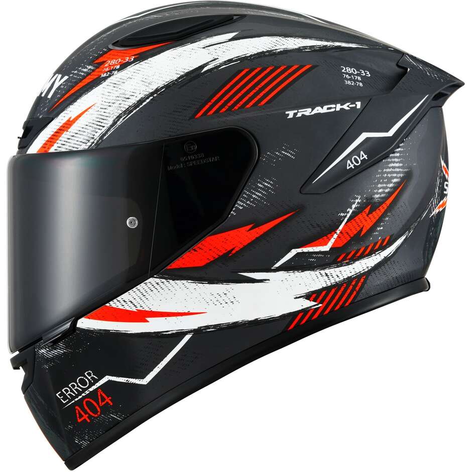 Casco Integrale Suomy TRACK - 1 404 Opaco Antracite - Moto Adventure