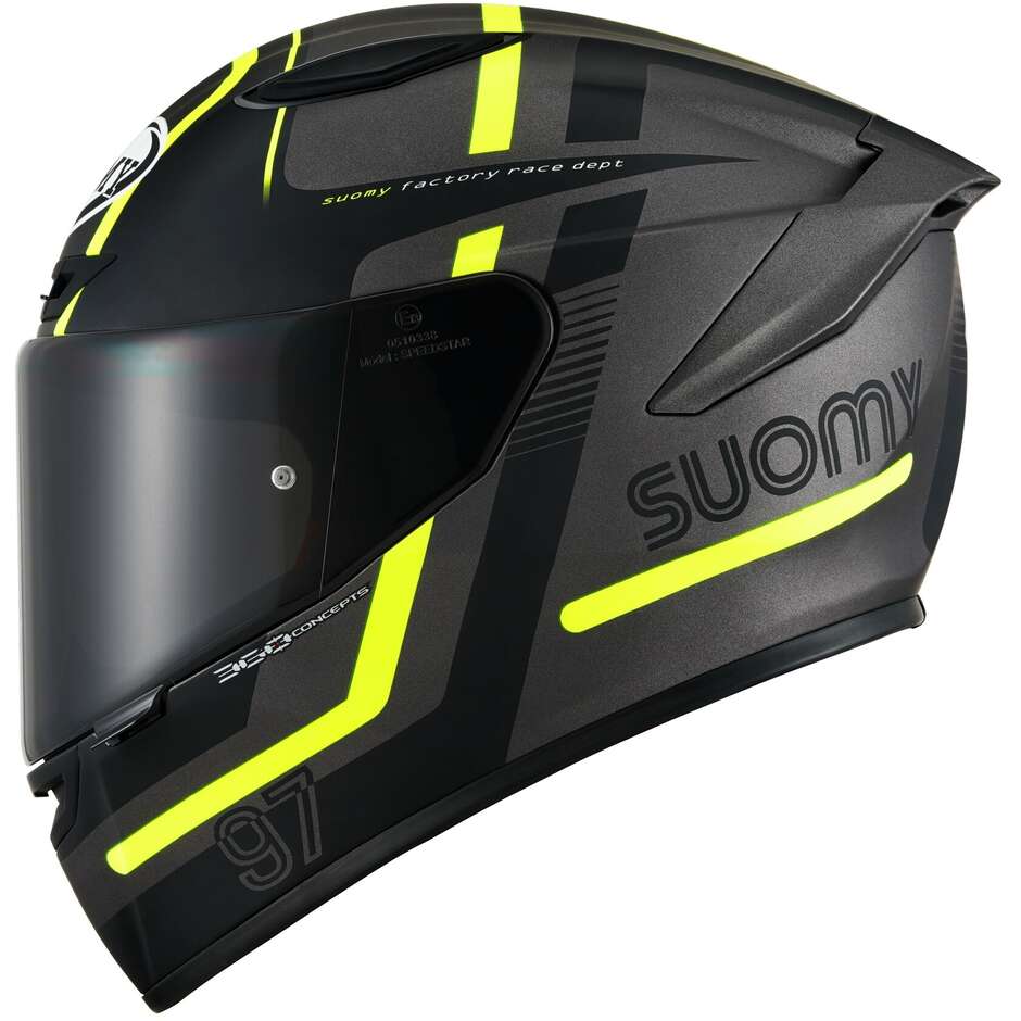 Casco Integrale Suomy TRACK - 1 NINETY SEVEN - Moto Adventure