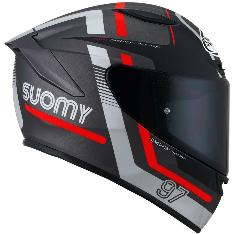 Casco Integrale Suomy TRACK - 1 NINETY SEVEN - Moto Adventure