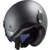 Casco jet LS2 OF601 BOB in carbonio Carbon