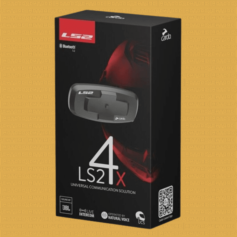 Casco jet LS2 Infinity 2 OF603 Carbon lucido + interfono LS2 4x UCS Cardo integrato - Moto Adventure