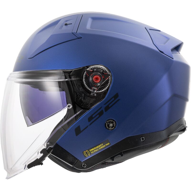 Casco jet LS2 Infinity 2 OF603 in fibra 2206 - Moto Adventure