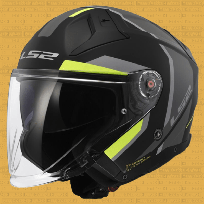 Casco jet LS2 Infinity 2 OF603 in fibra 2206 - Moto Adventure