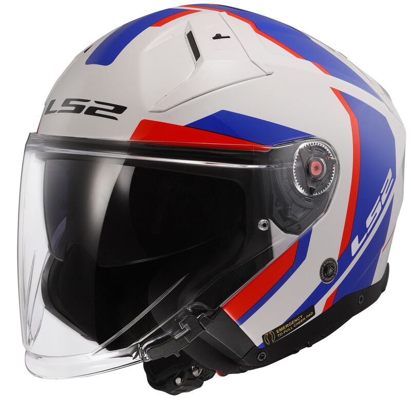 Casco jet LS2 Infinity 2 OF603 in fibra 2206 - Moto Adventure