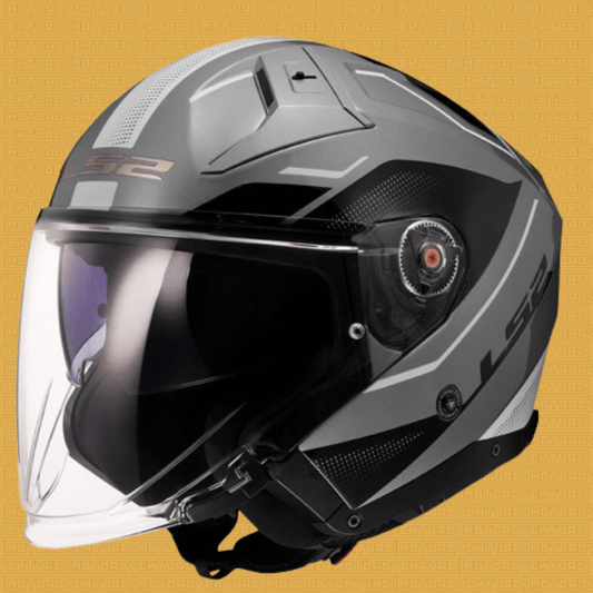 Casco jet LS2 Infinity 2 OF603 in fibra 2206 - Moto Adventure