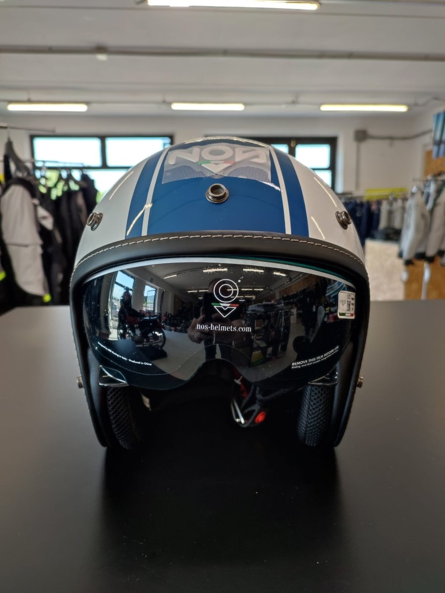 Casco Jet NOS NS - 1F in fibra - Moto Adventure